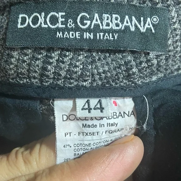 ❌sold❌DOLCE & GABBANA .Straight pants - Picture 11 of 16